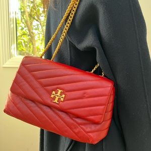 Tory Burch chevron shoulder bag
